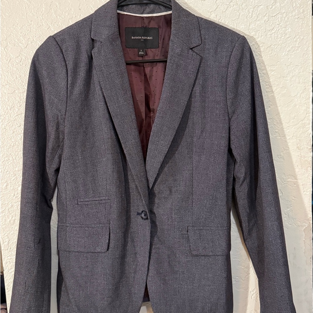 Banana Republic Women's Gray Blazer